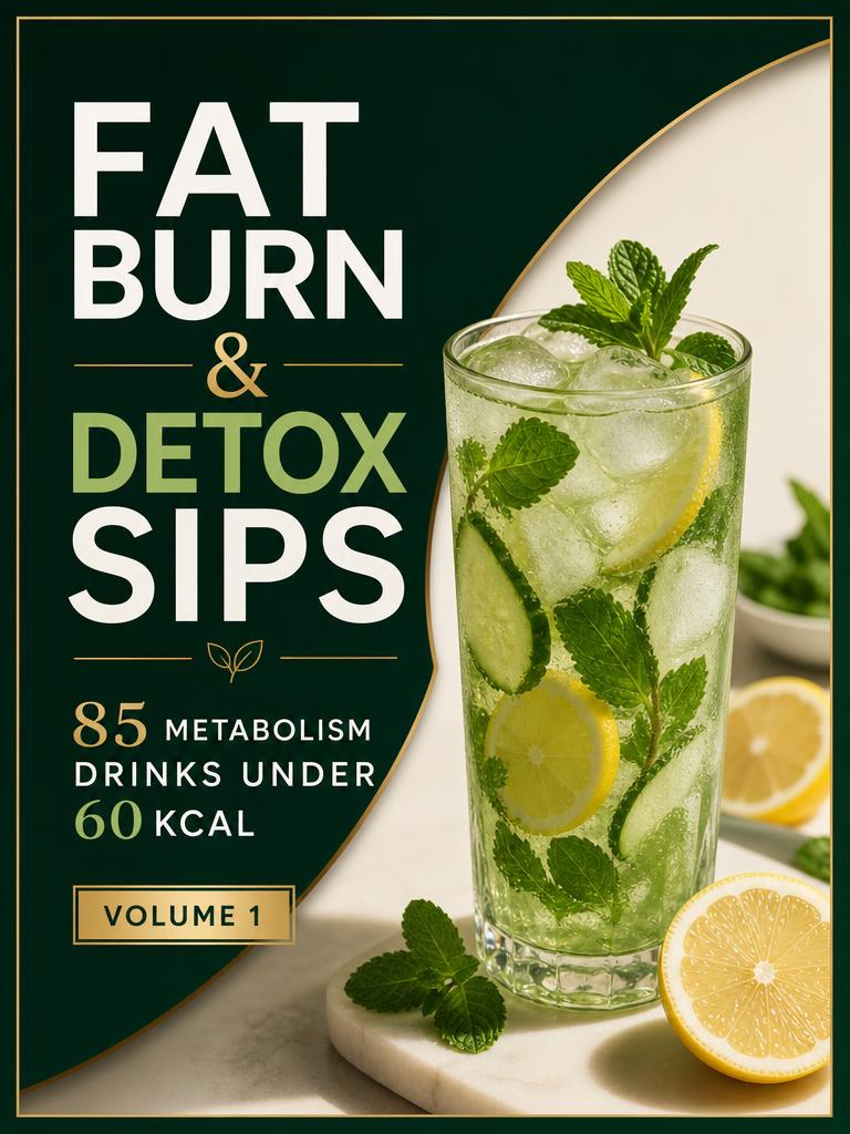 Volume 1 — Fat Burn & Detox Sips ebook cover