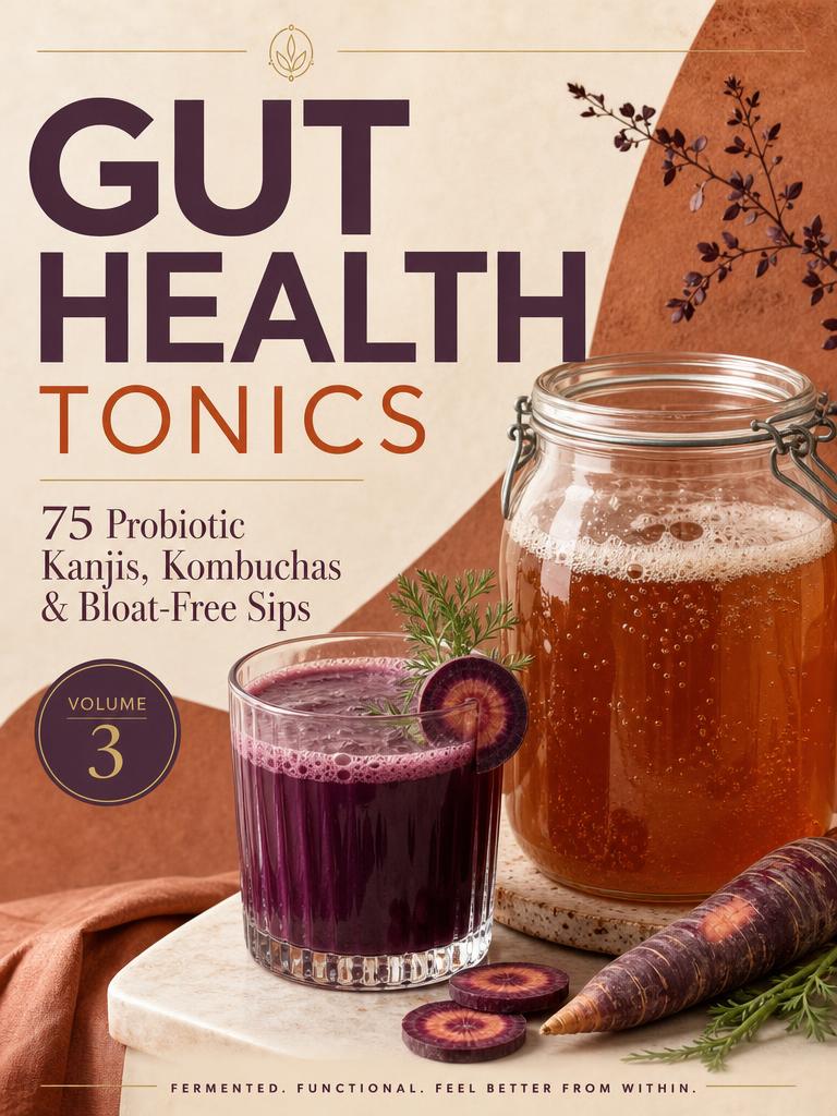 Volume 3 — Gut Health Tonics ebook cover